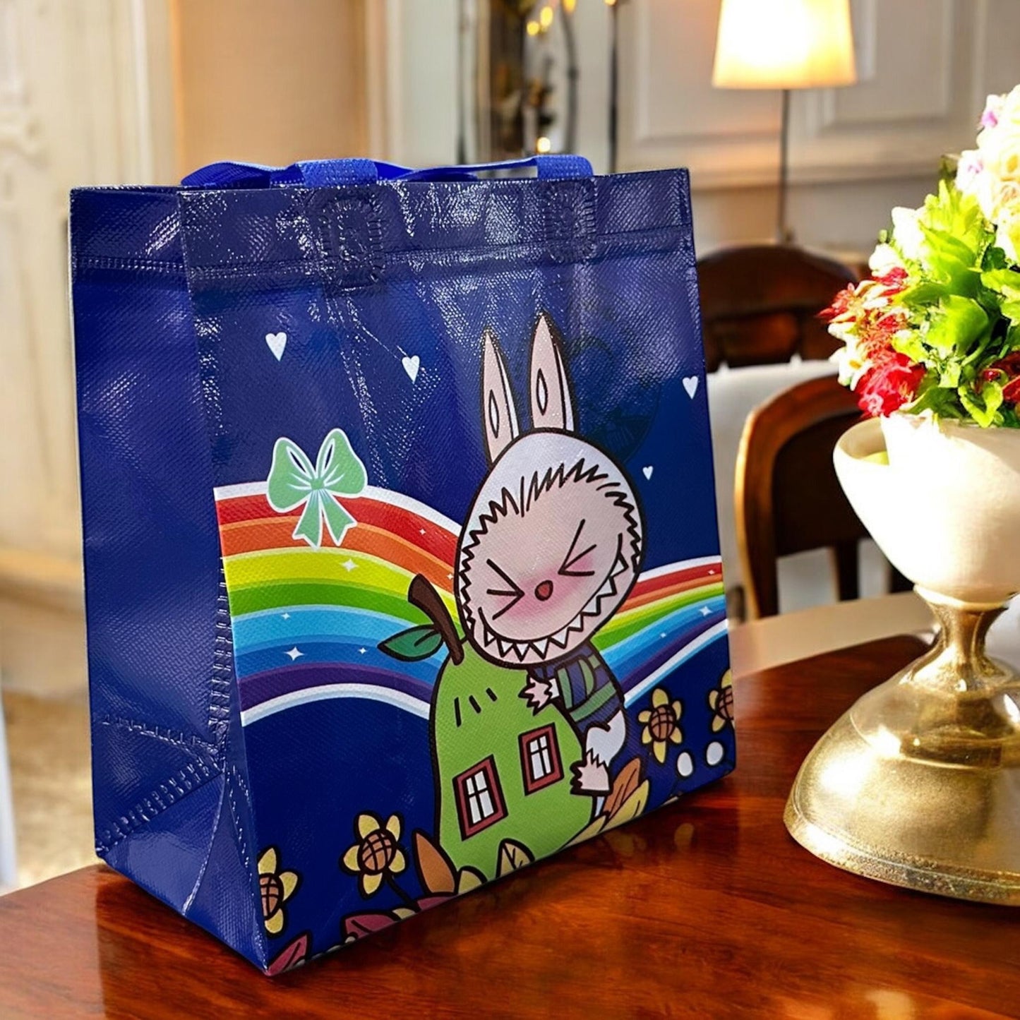 12 Bolsas Labubus Reutilizables $7 c/u