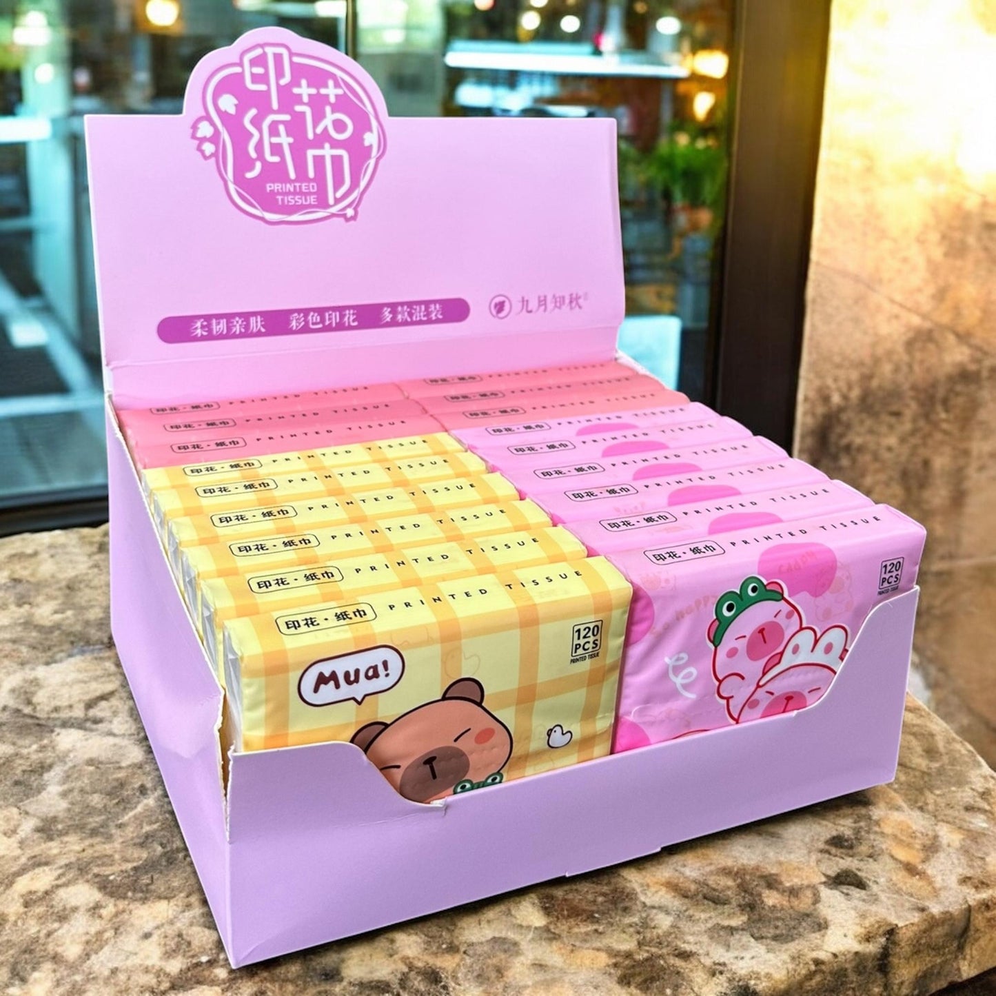 18 Bolsitas de Klenex Capibaras $17 c/u