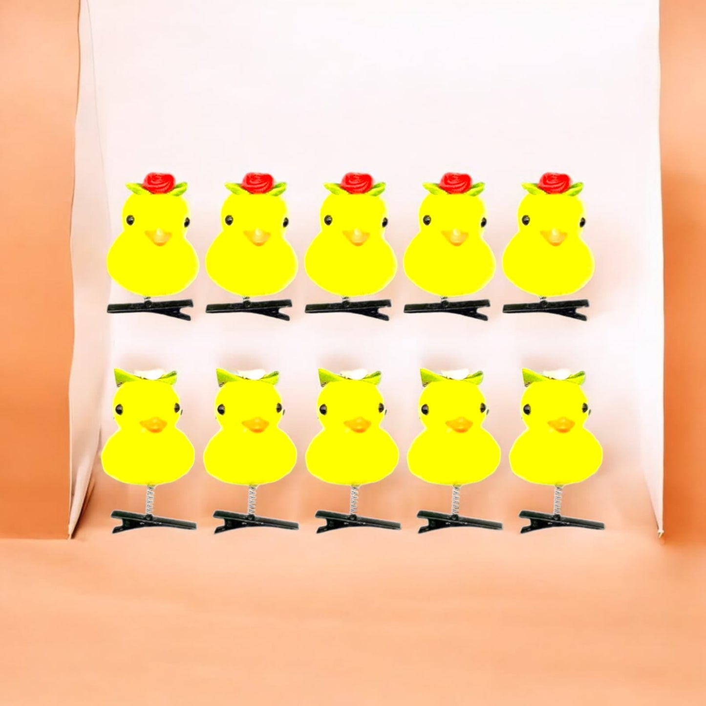 100 Patitos Accesorio para el Cabello $1.95 c/u