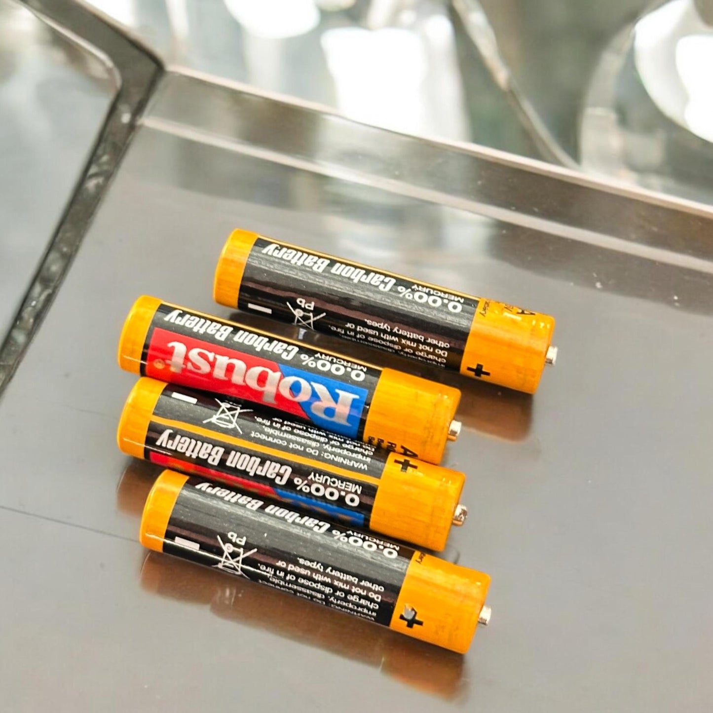 5 Sets de 4 Pilas AAA $10 c/u