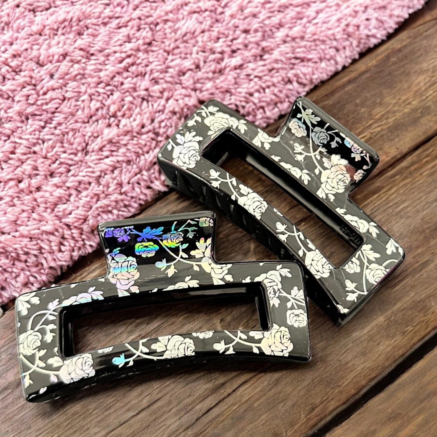 12 Pinzas Decoradas Hermosas $9 c/u