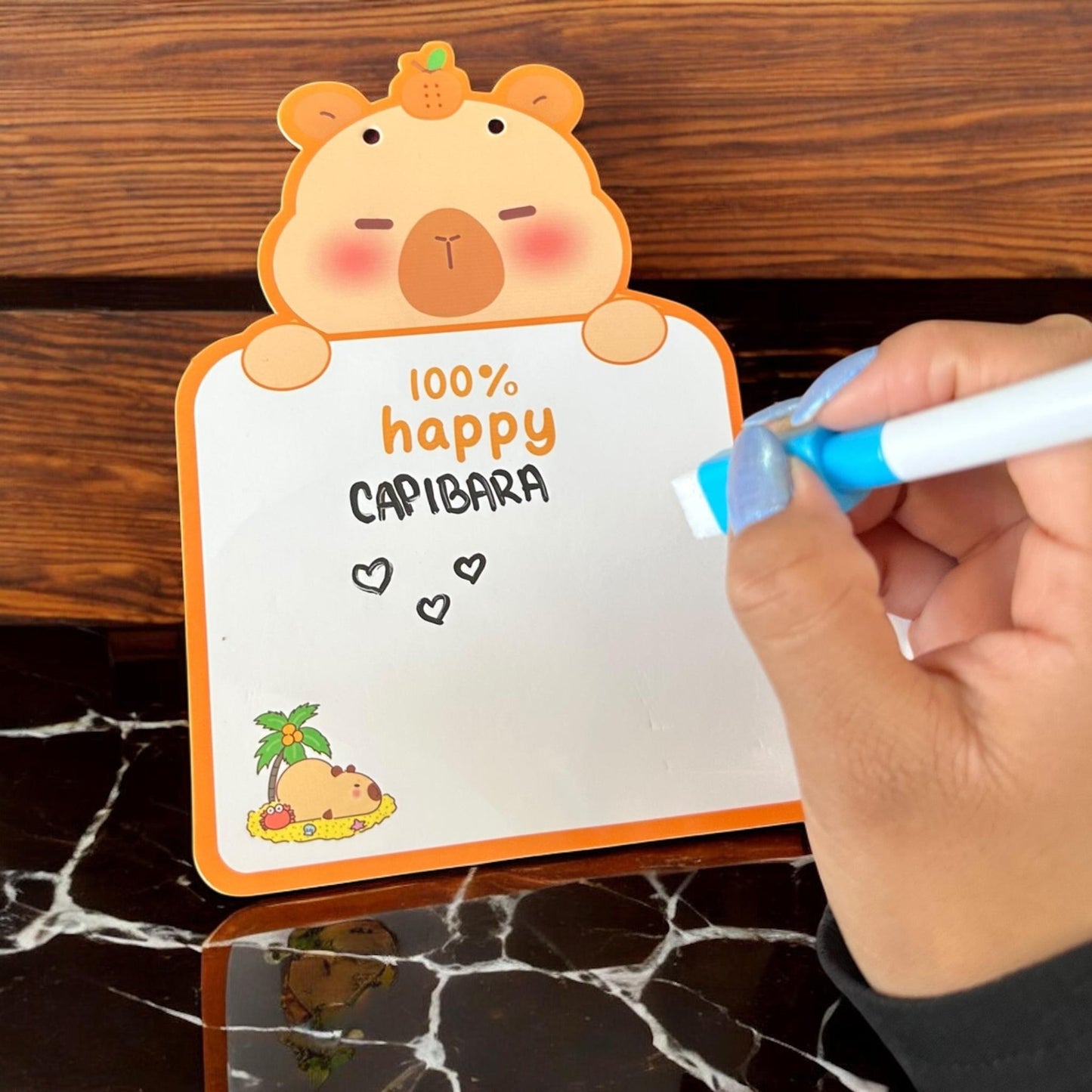 20 Pizarrones CH Capibaras con Marcador $5.34 c/u