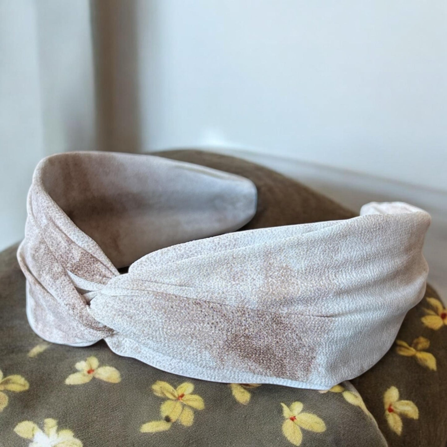 12 Diademas Gruesas Decoradas Tela $13 c/u