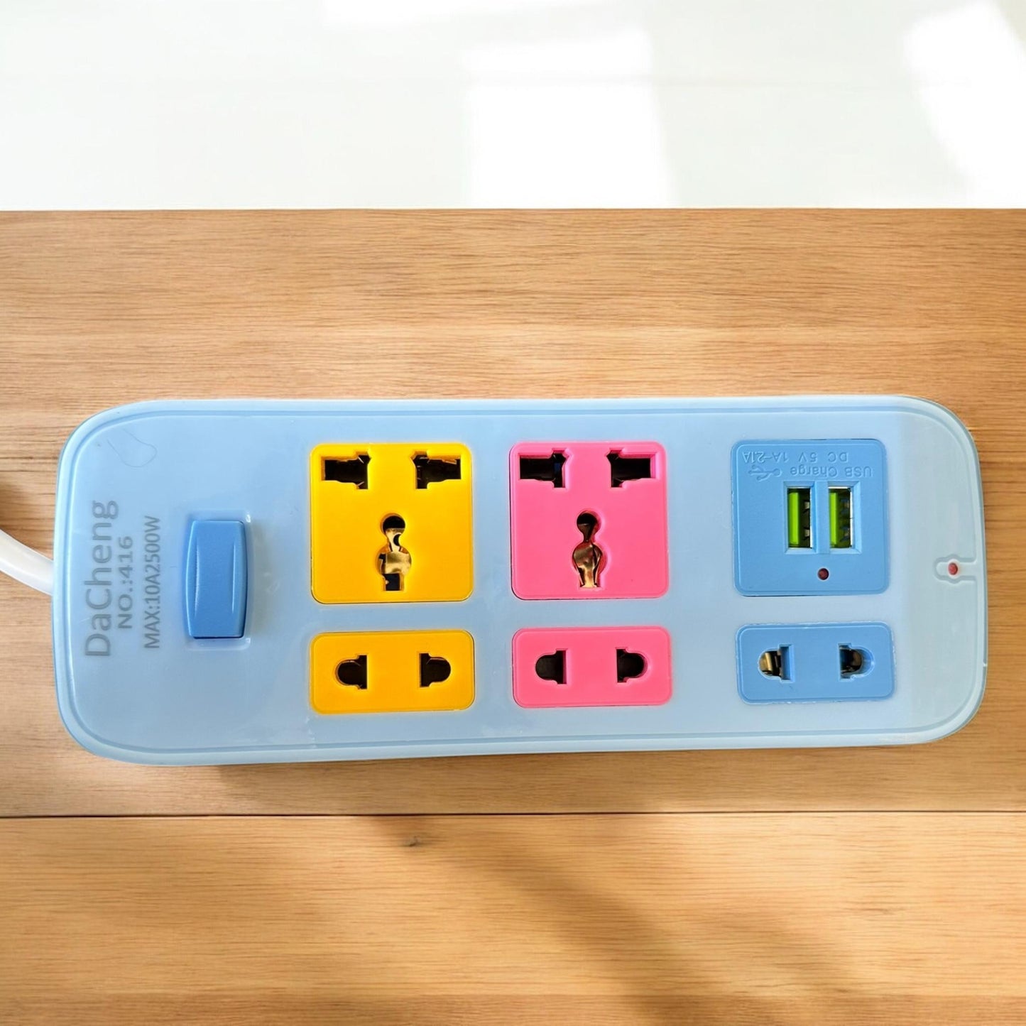 Multicontactos de Luz Dobles con USB