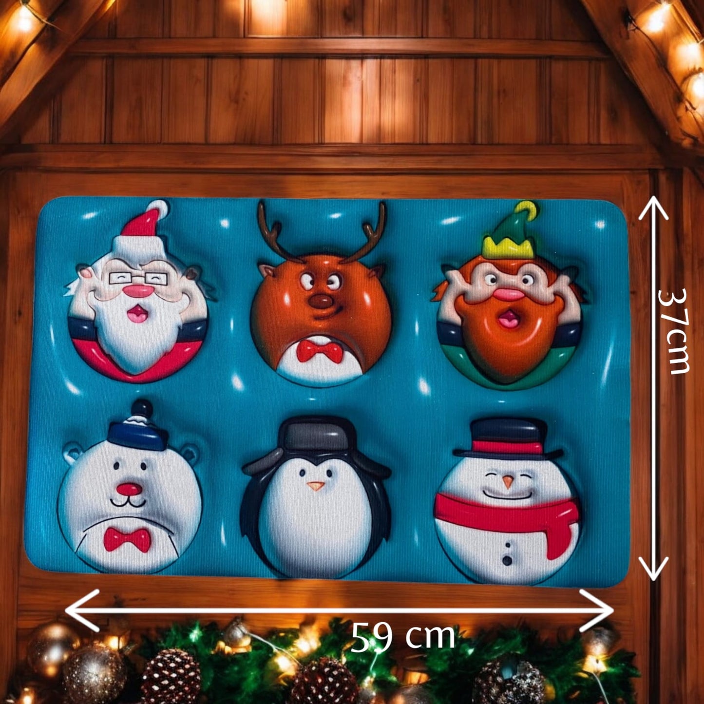 10 Tapetes Navideños para Baño $35 c/u