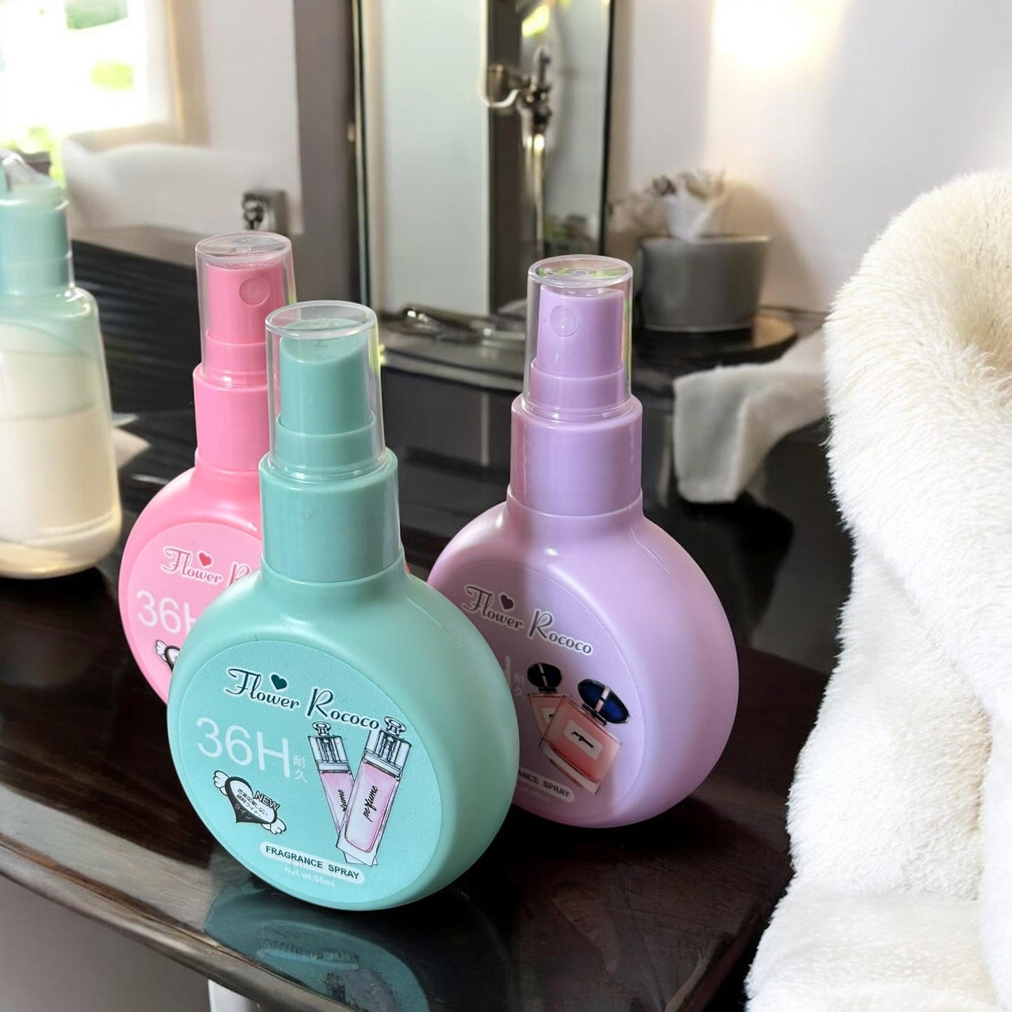 12 Perfumes 36H en Spray $26 c/u