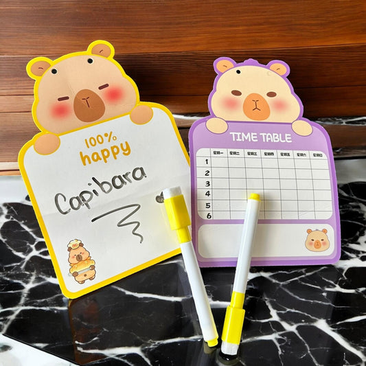 20 Pizarrones CH Capibaras con Marcador $5.34 c/u