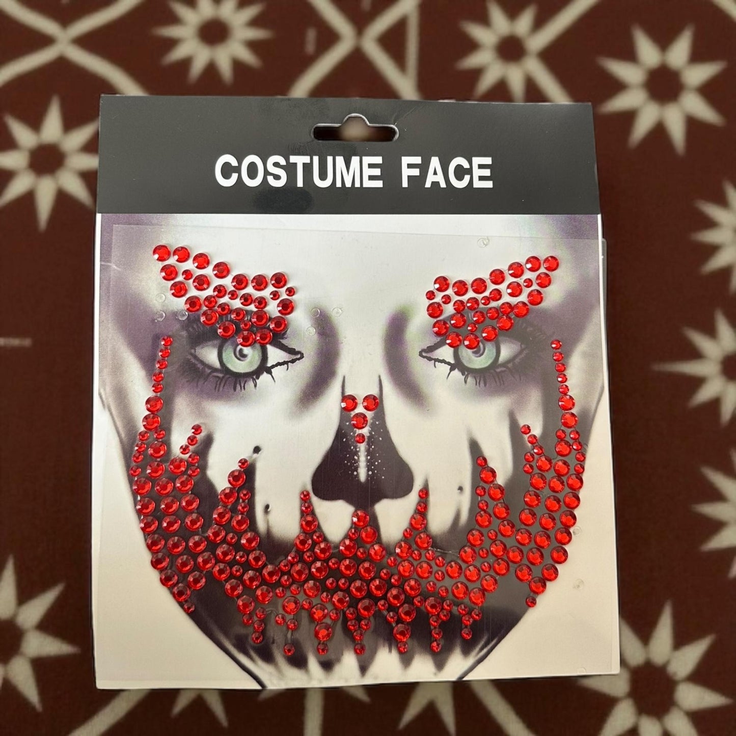 12 Sets  Rostro Pedreria Catrinas Halloween $16 c/u