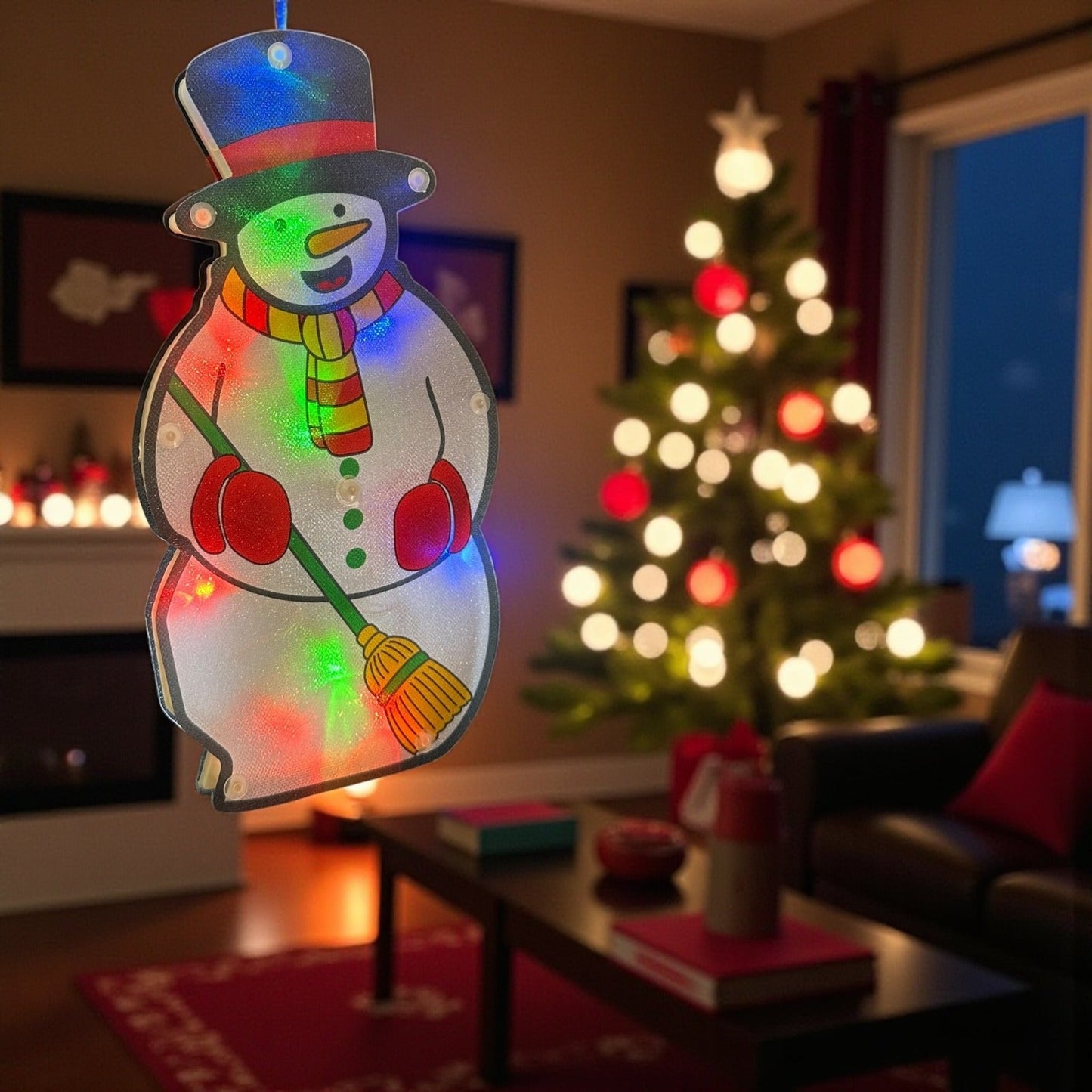 6 Adornos de Luz Navideño de Pilas $39 c/u (No Incluye Pilas)