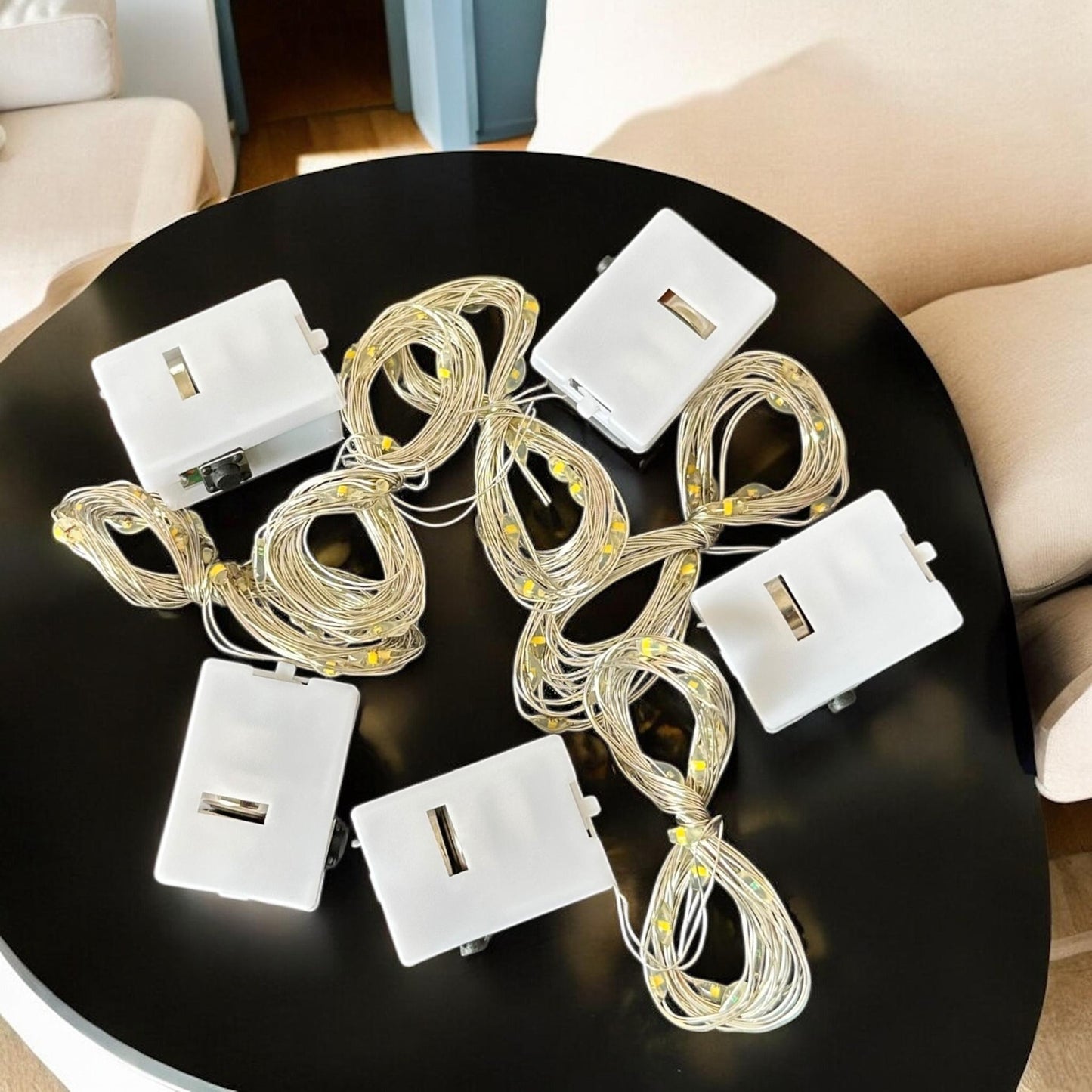 12 Luz de Hadas Amarilla 3M $7 c/u