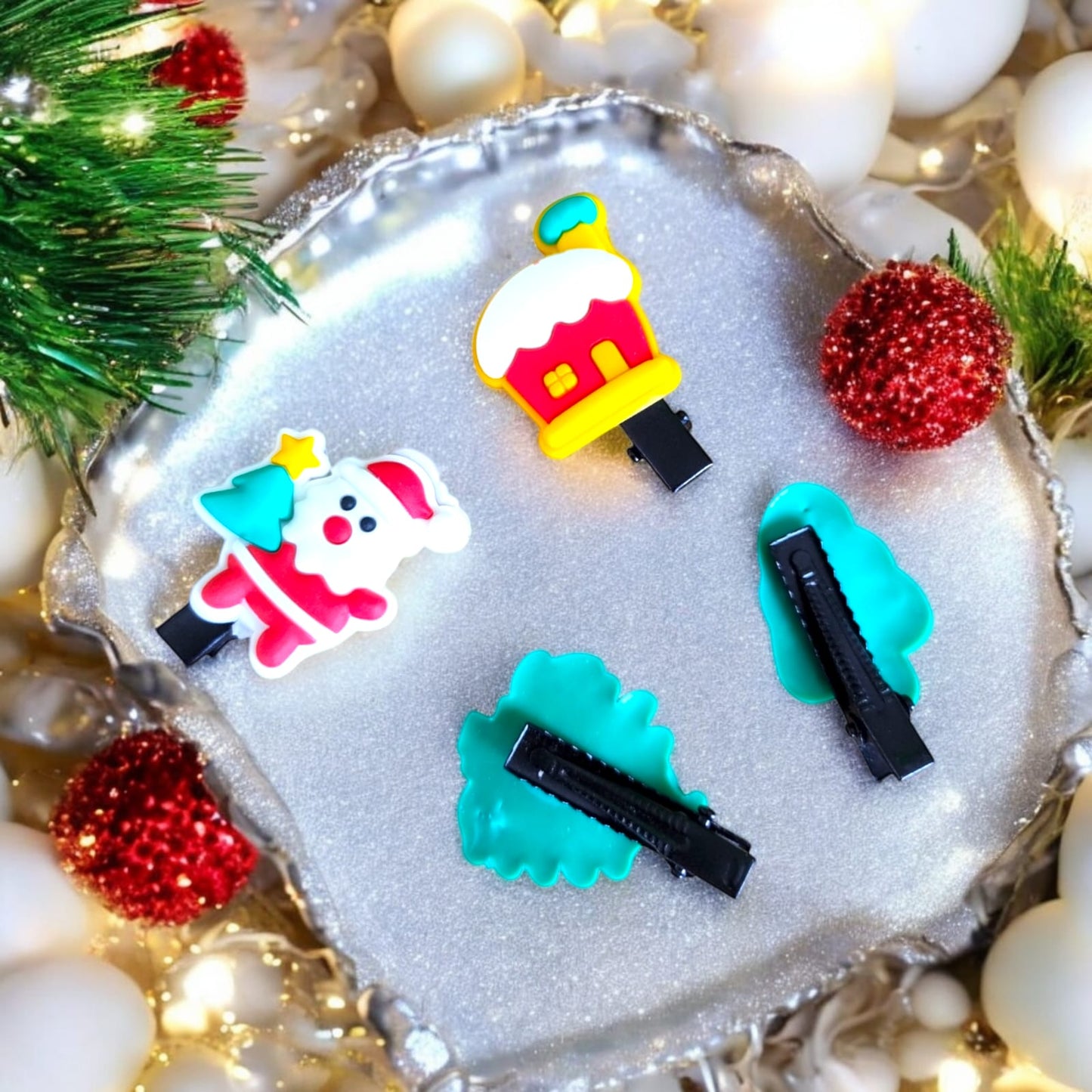 12 Set de 12 Pasadores Navideños $16 c/u