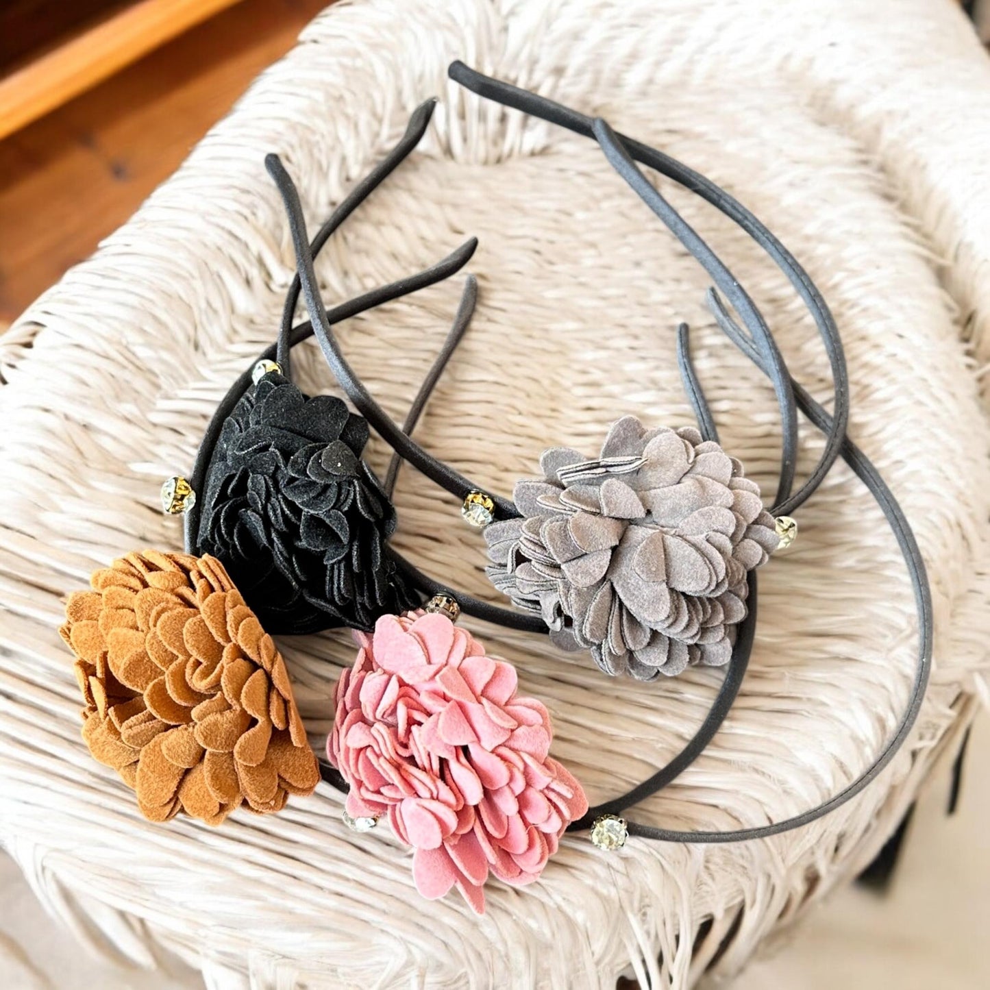 12 Diademas para Cabello Lindas $5.8 c/u