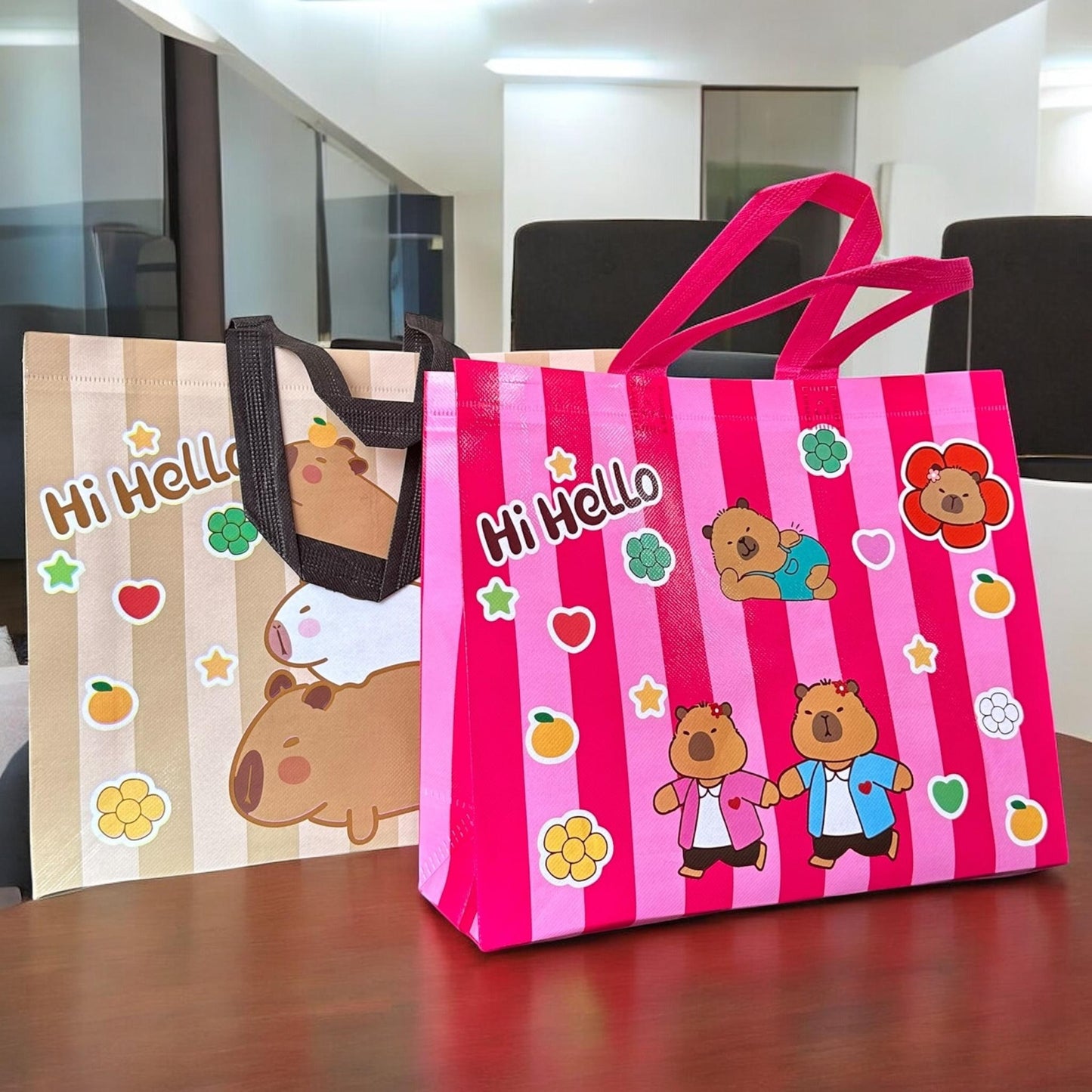 12 Bolsas Capibaras Diseños $9.5 c/u