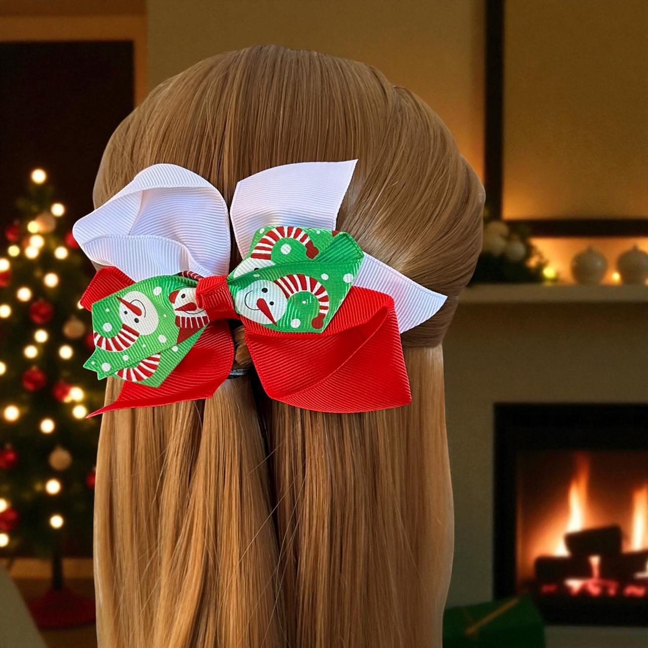 12 Moños Navideños Siempre Bella $5.7 c/u