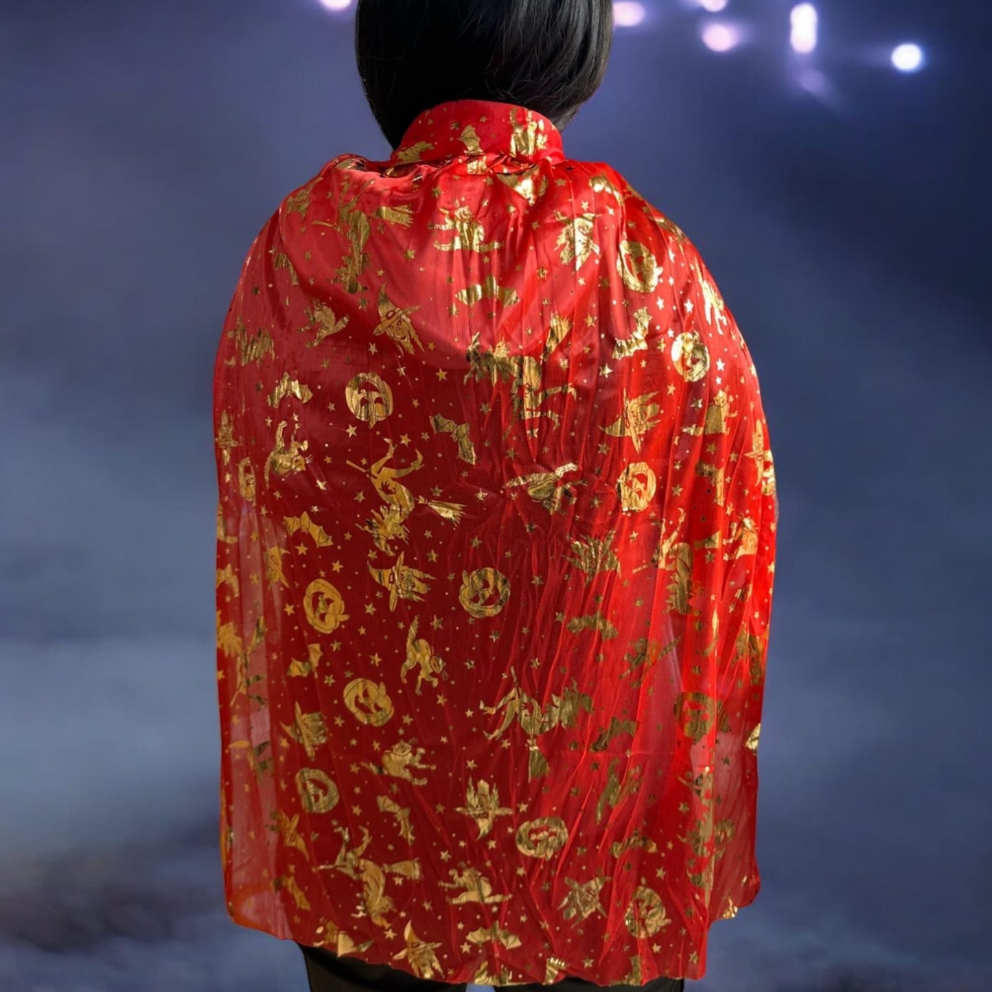 6 Capas diseños Halloween (80cm) $25 c/u