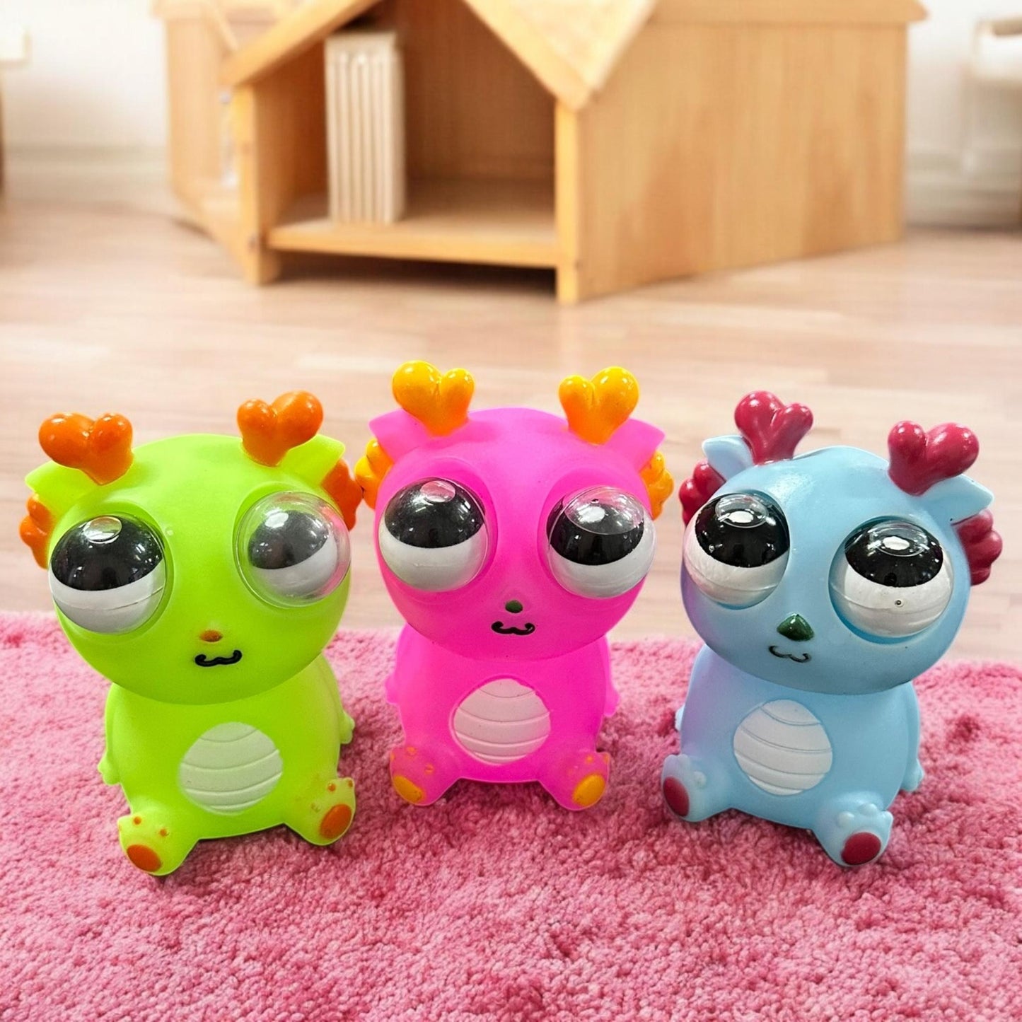 6 Squishies Saltones Ajolotes $25 c/u