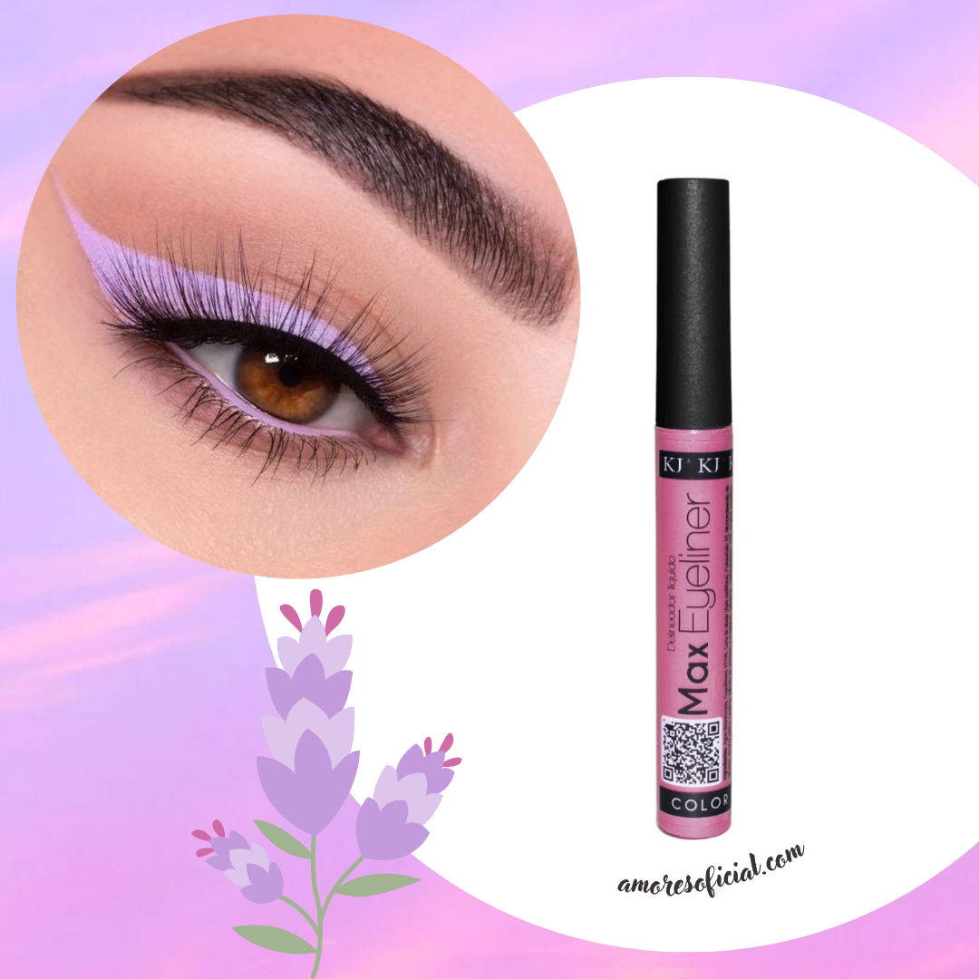 DELINEADOR LIQUIDO MAXEYELINER KJ (COLOR A ELEGIR)