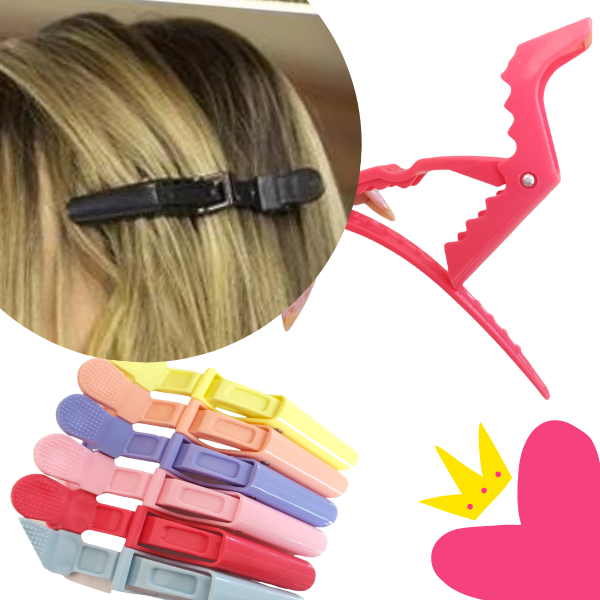 6 Sets Pinzas para Cabello (Cocodrilo) (6 Piezas) $17 c/set