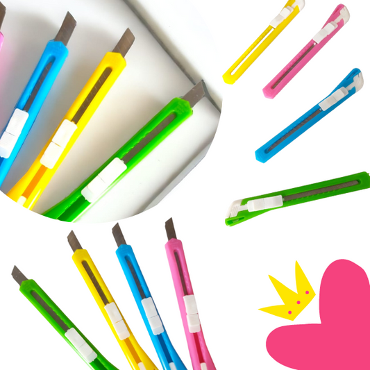 12 Cutters Navajas Exacto M $4.16 c/u