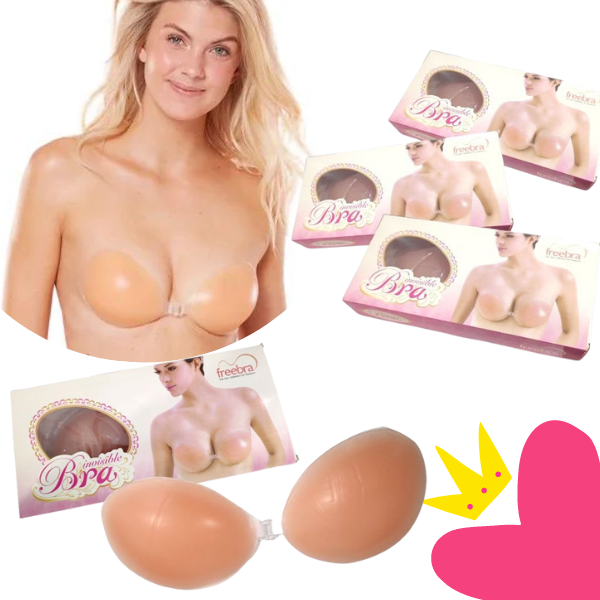 6 Brasier Silicón Aumento $59.95 c/u