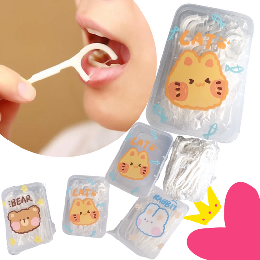 12 Hilos dentales para niños $15.64 c/u