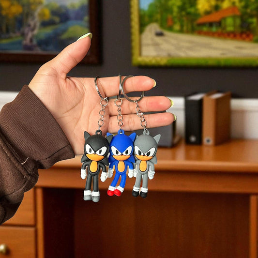 12 Llaveros Sonic 3D $6 c/u