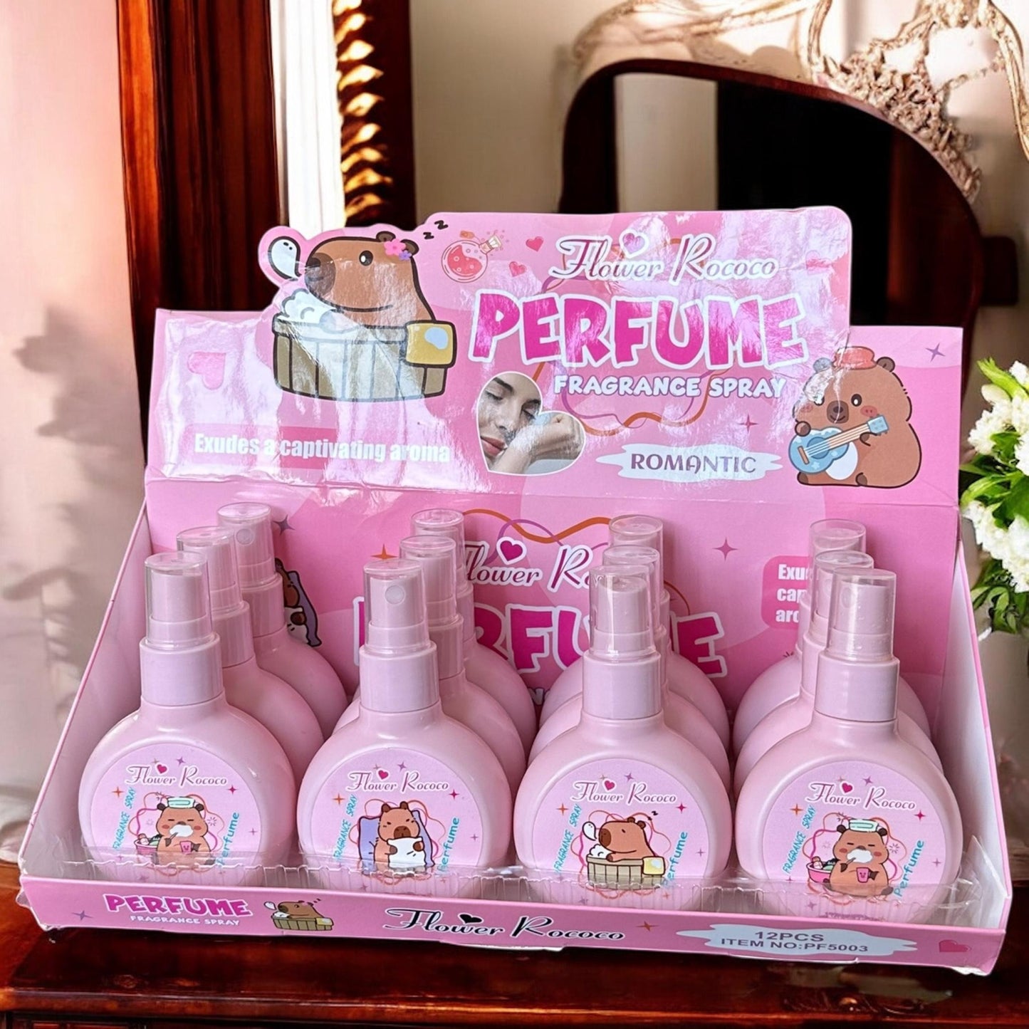 12 Perfumes Capibara en Spray $26 c/u