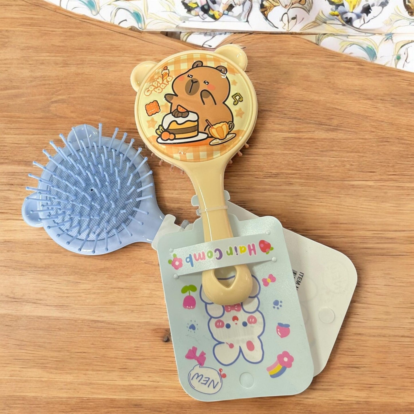 12 Cepillos Capibaras colores Pastel $28 c/u