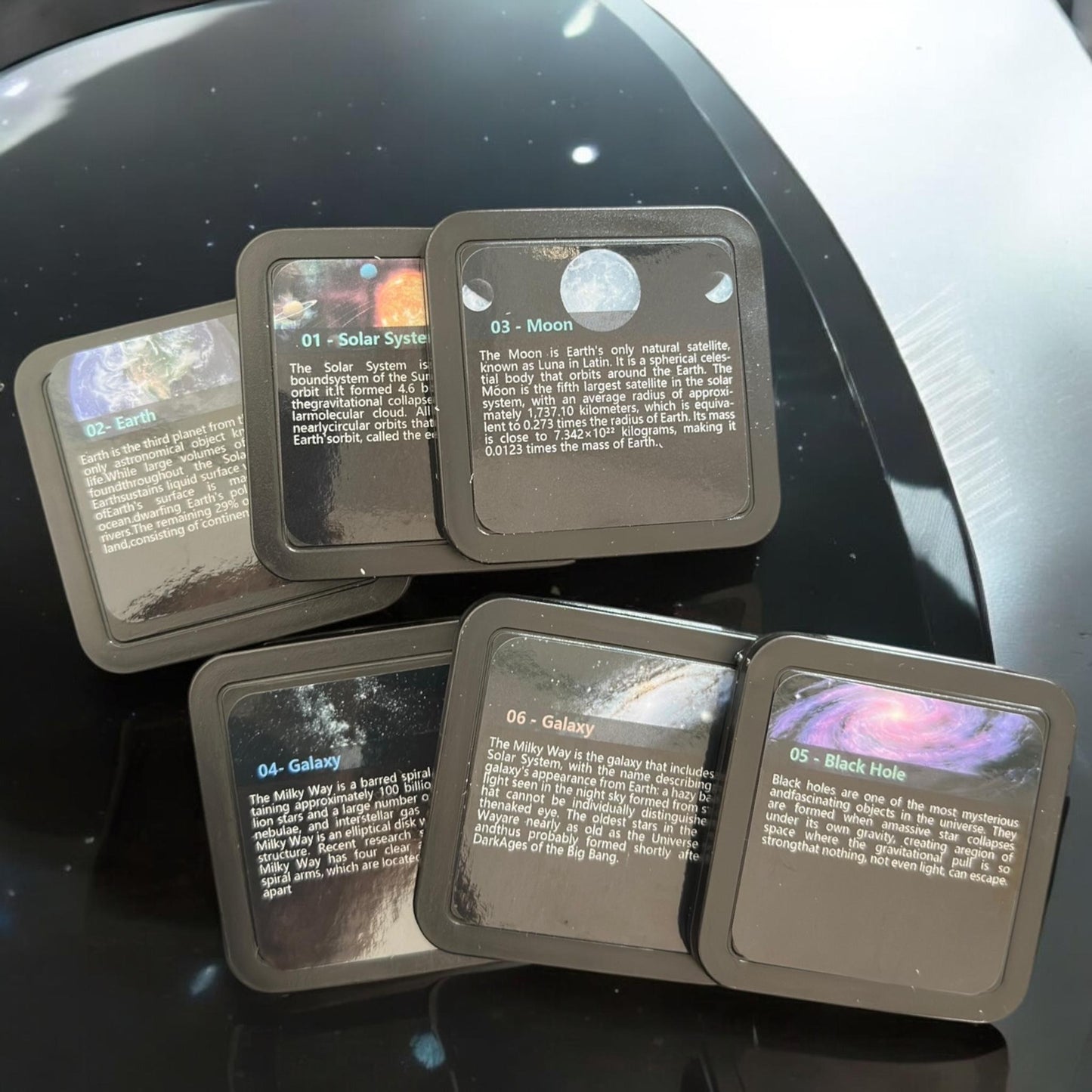 Proyector Galaxias Ajustable Con 12 Cartuchos Intercambiales