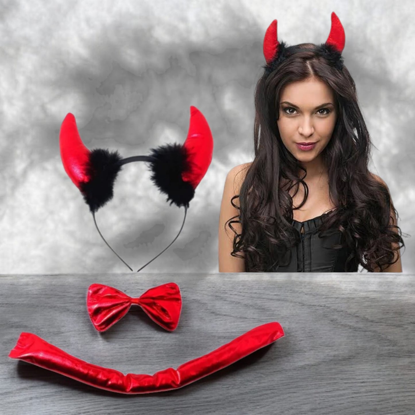 6 Set disfraz diablita $22 c/u