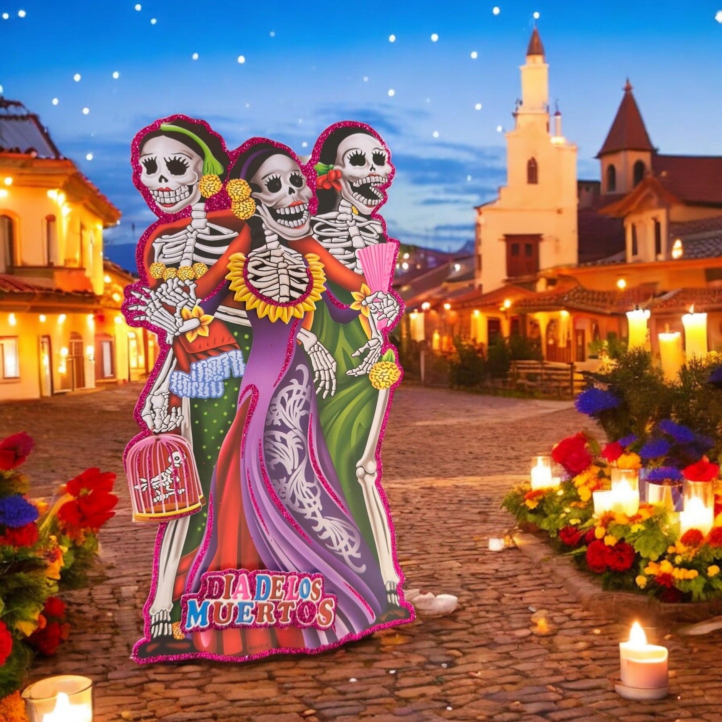 10 Figuras Halloween Diamantadas 3D $7.2 c/u