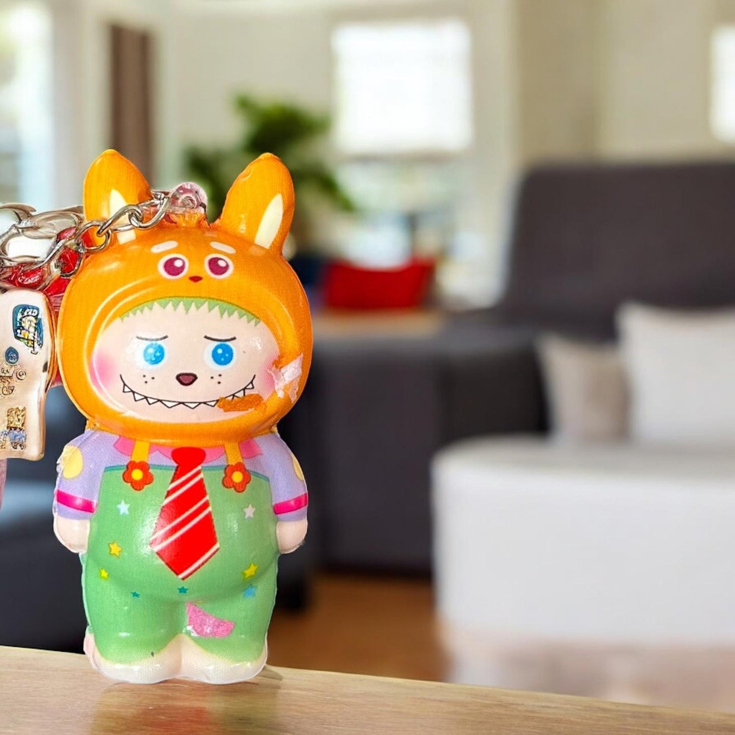 12 Squishies Labubu Lindo Llavero $7.5 c/u