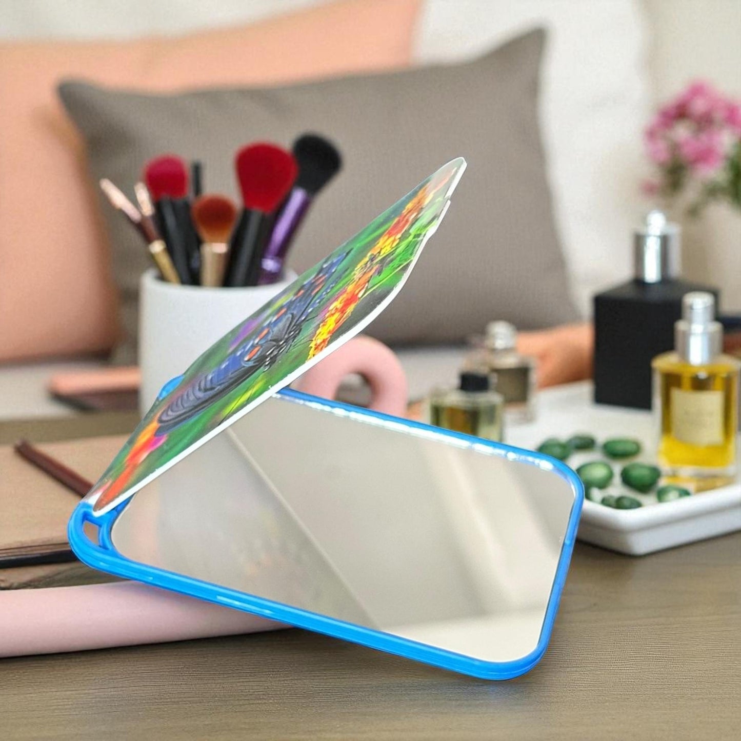 12 Espejos de Bolsillo Muñecas/Mariposas $9 c/u