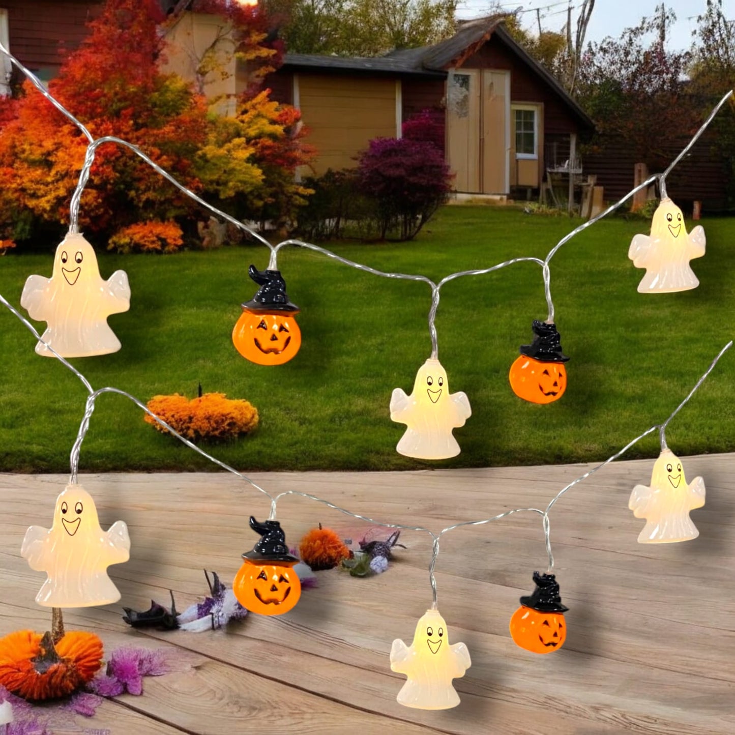 Serie calabacita y fantasma Halloween