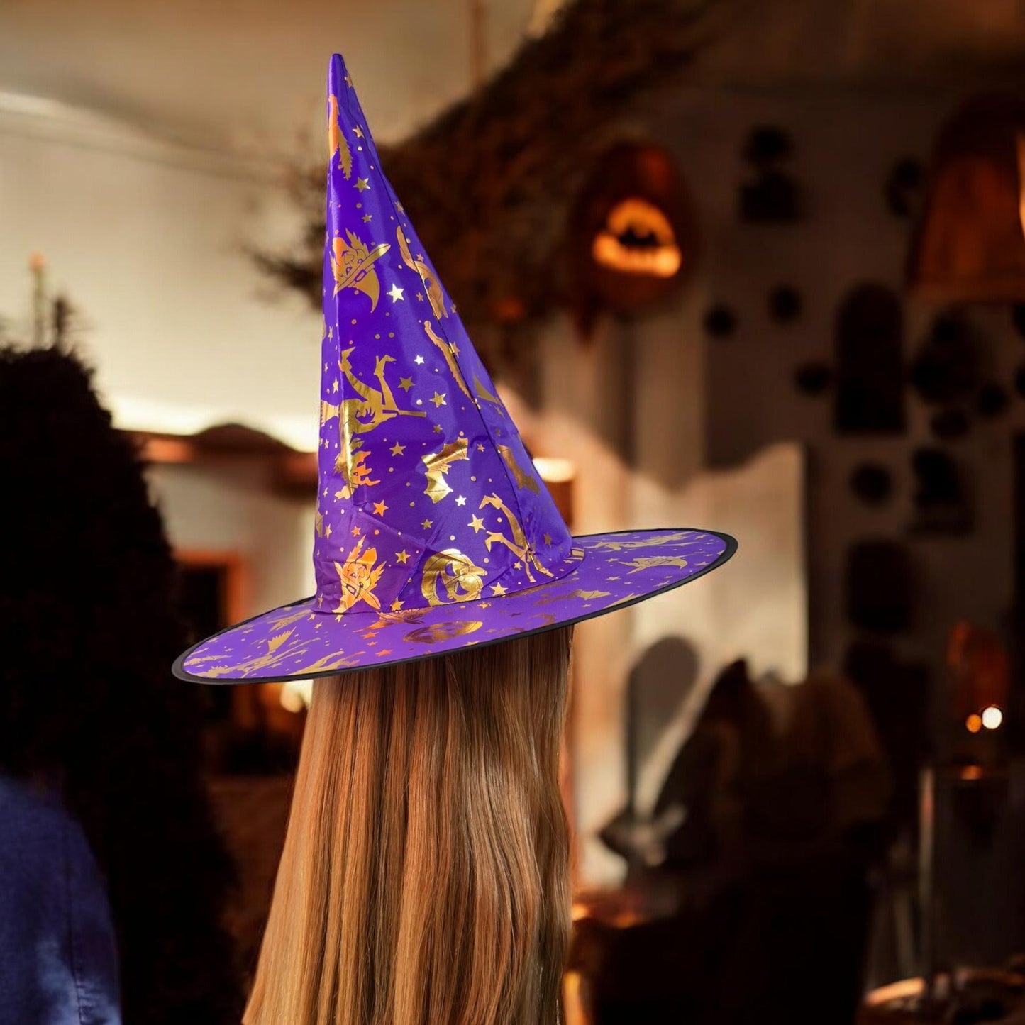 12 Sombreros Halloween Brijutas Decorados $15 c/u