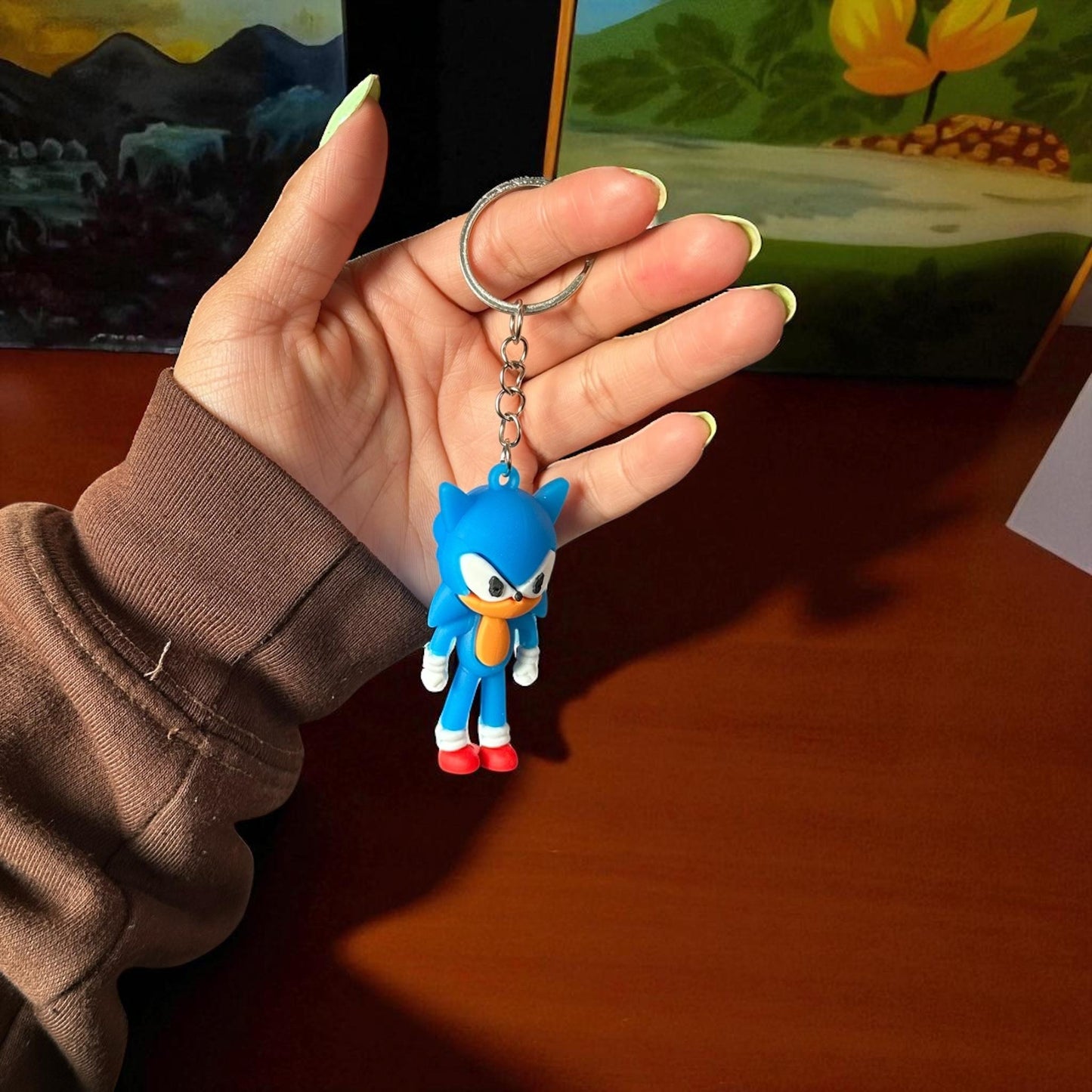 12 Llaveros Sonic 3D $6 c/u