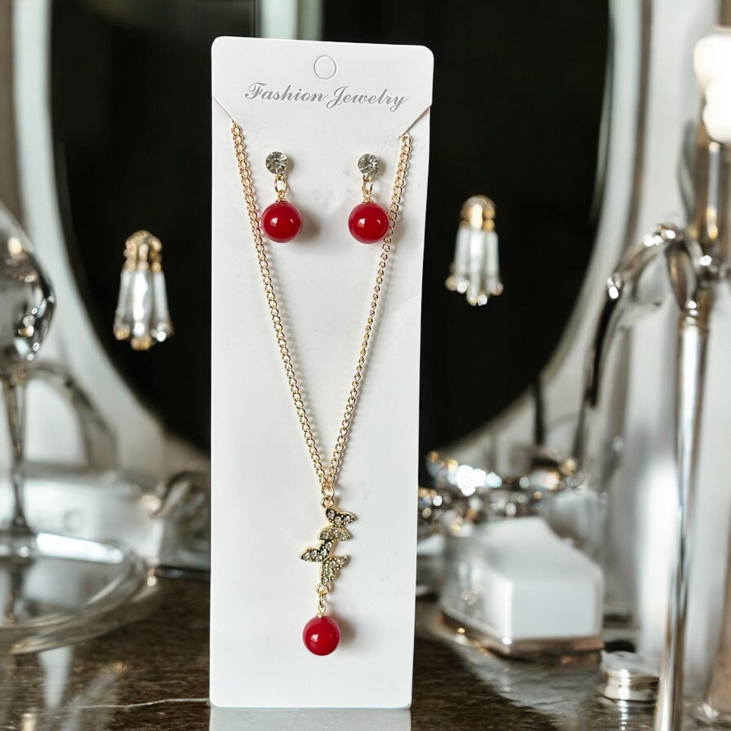 12 Sets Joyeria Collar y Aretes $11.5 c/u