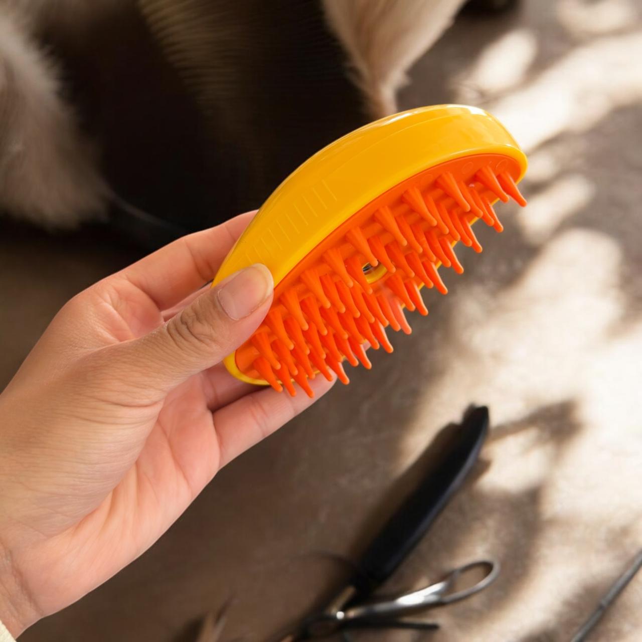 3 Cepillo Para Mascotas con Humificador $36 c/u