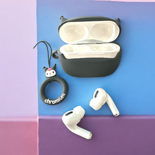 2 Audifonos Inalambricos con Funda Kuromi $115 c/u