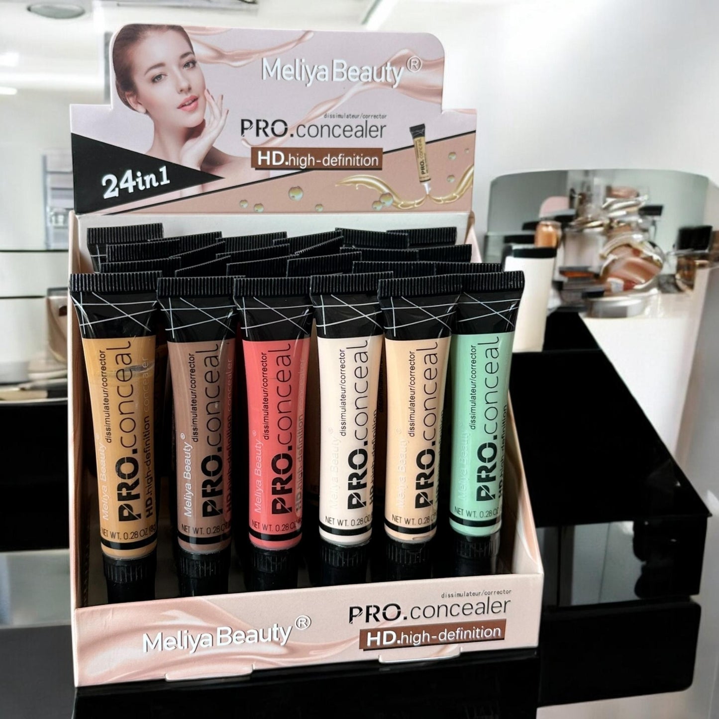 24 Correctores Liquidos para imperfecciones $8.5 c/u