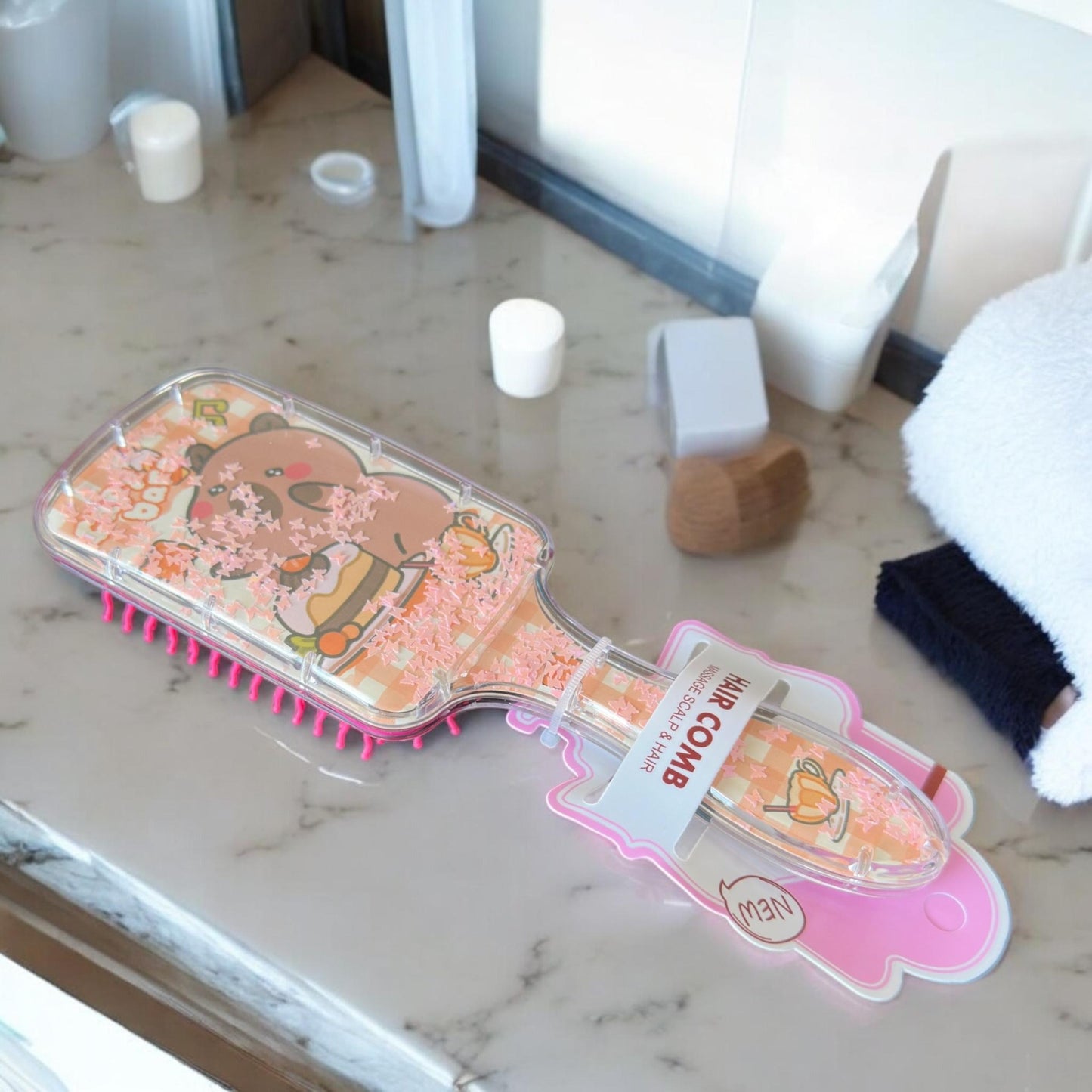 12 Cepillos Capibaras para Cabello $29 c/u