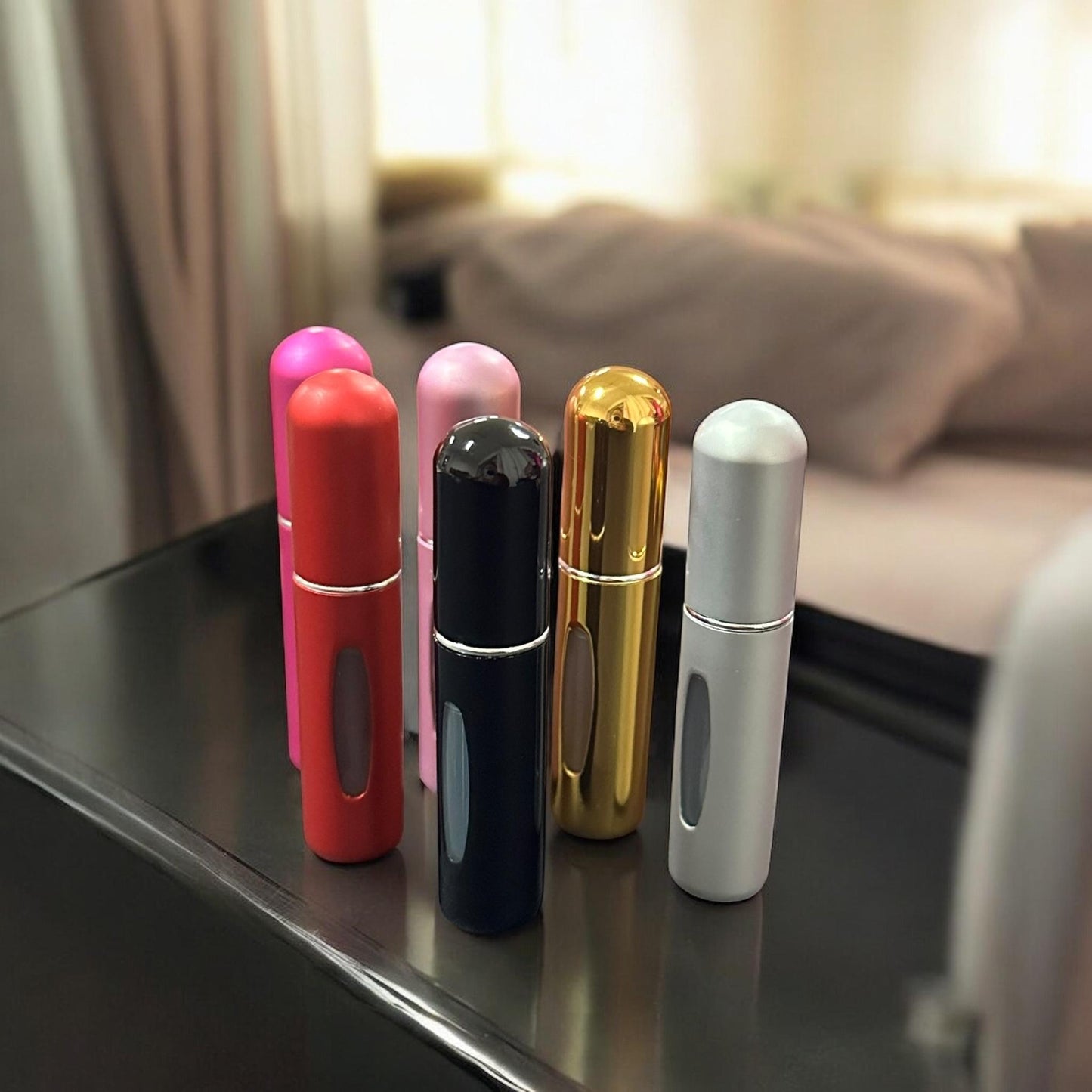 12 Botellas de Viaje Spray para Perfume $9 c/u