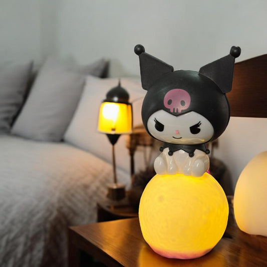 6 Lamparas Kuromi de Buró Bolita $19 c/u