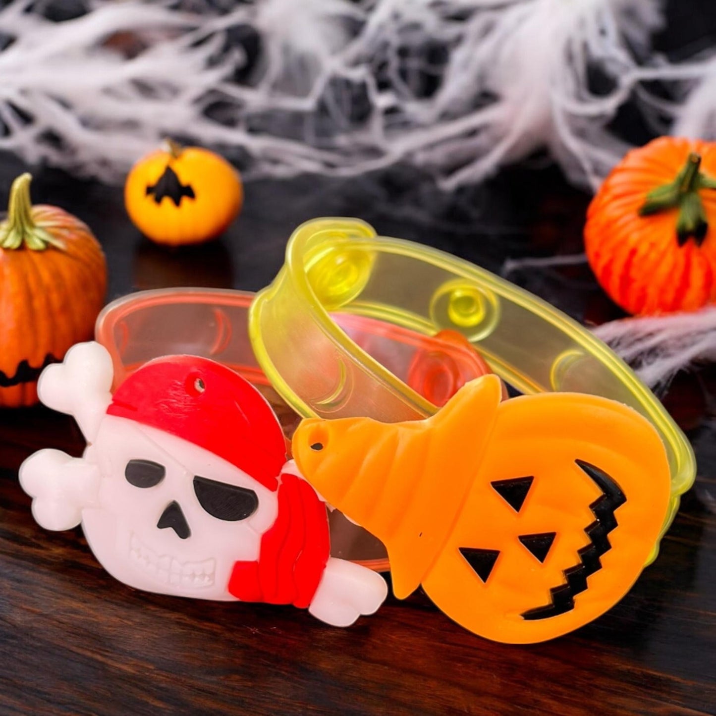 12 Pulseras Halloween con Luz $3.5 c/u