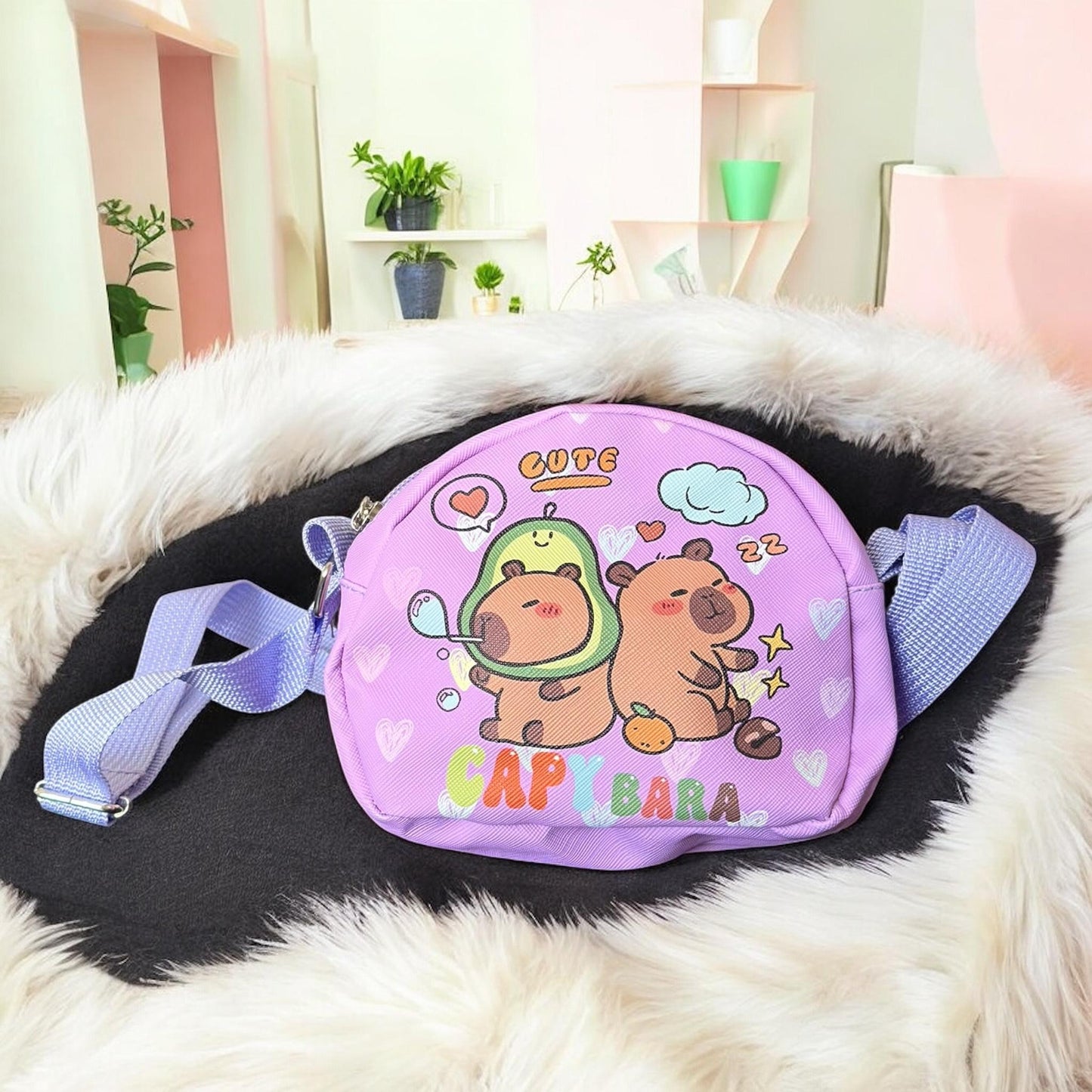 3 Bolsita Capibara Tipo Piel  $34 c/u