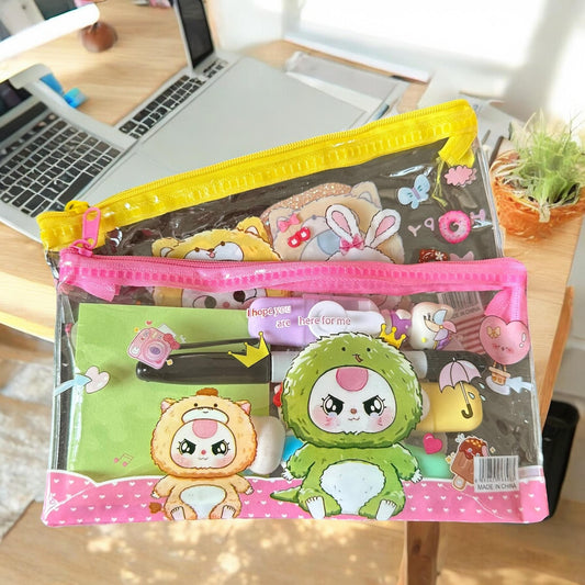 12 Lapiceras de Plastico con Cierre colores Ch $5.8 c/u