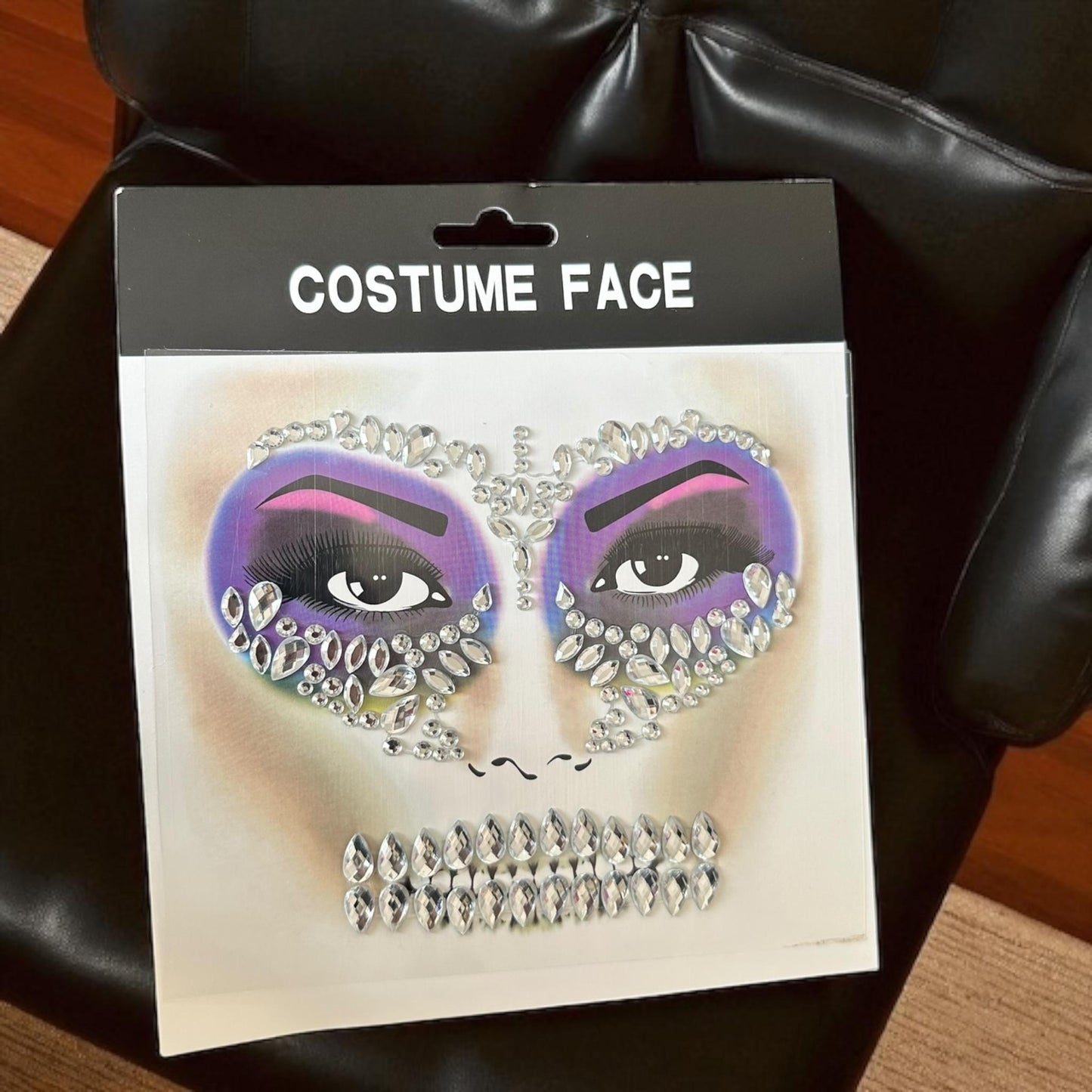 12 Sets  Rostro Pedreria Catrinas Halloween $16 c/u