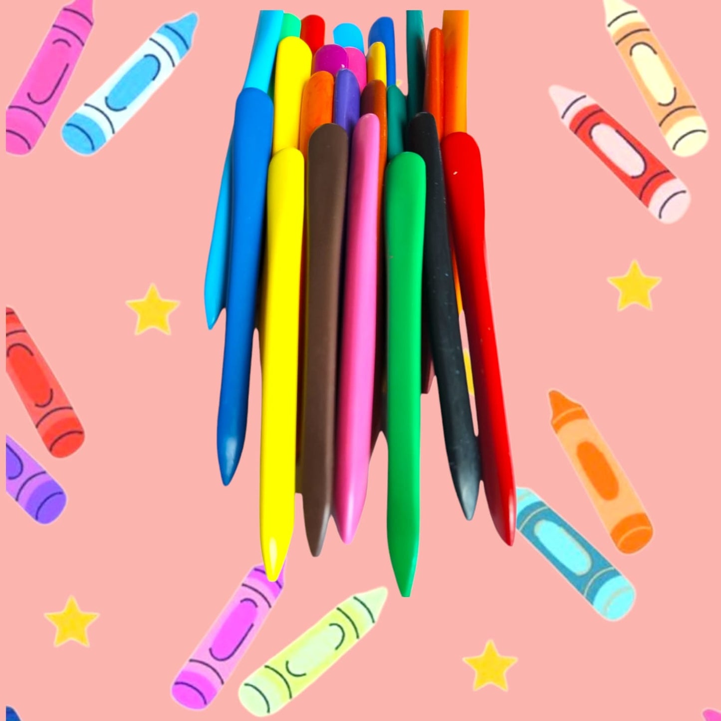 6 Cajas de lapiz de colores de Cera $39 c/u