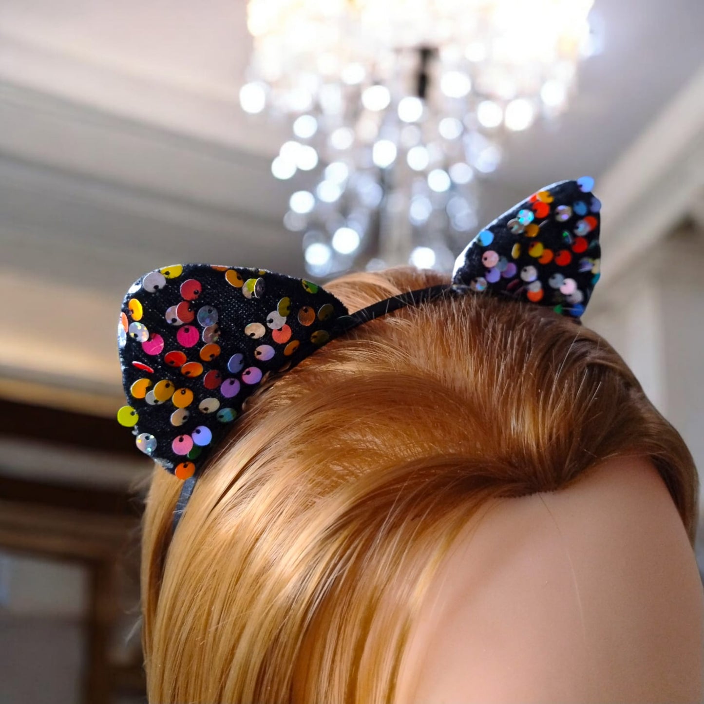 12 Diademas Orejitas con Par de Moños $10.5 c/u