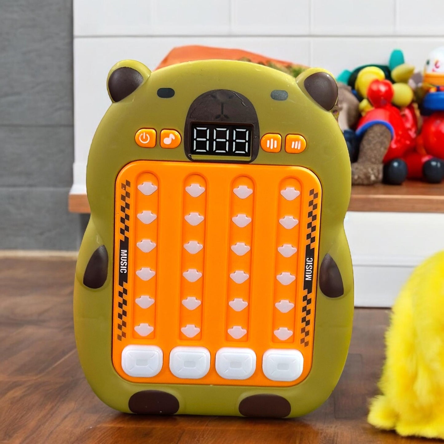 Capibara Pop It con Luz y Sonido